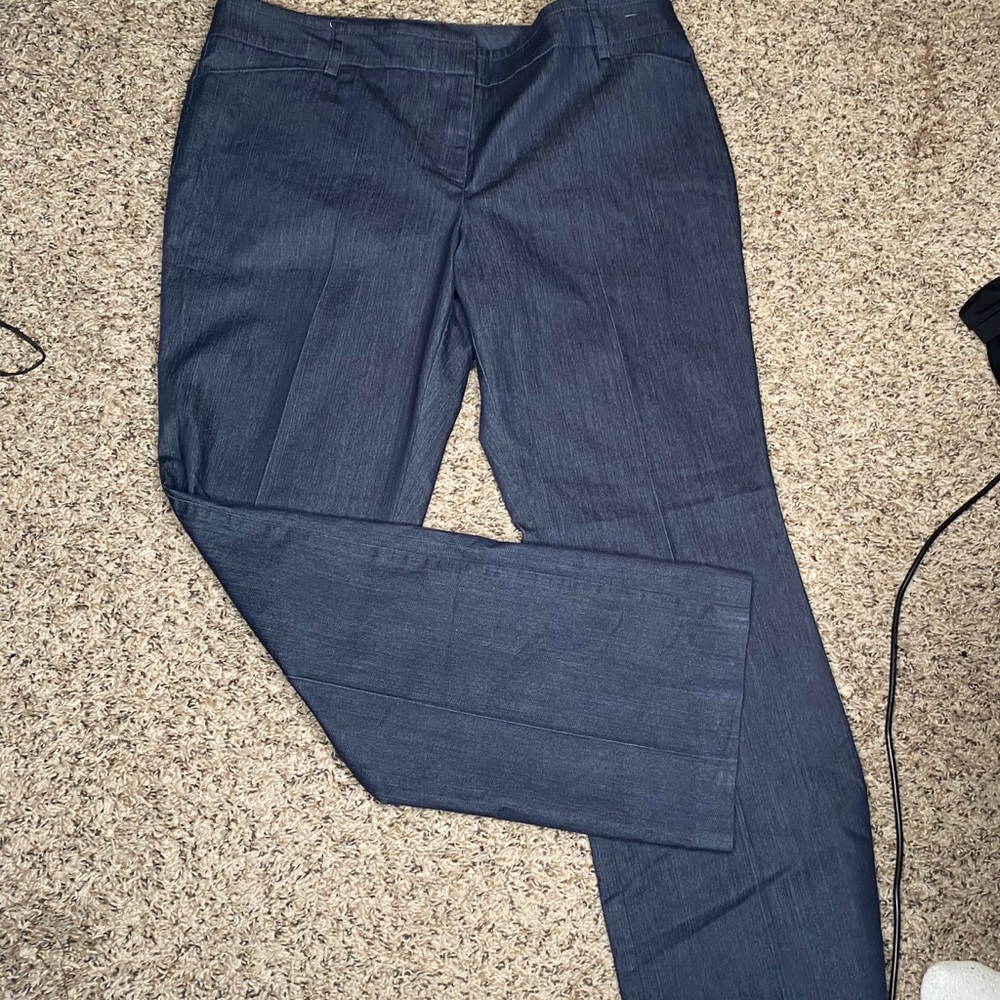 New York & Company Denim Slacks